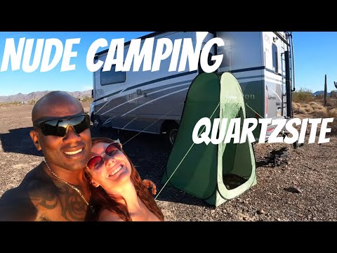 Nudist Camping at Quartzsite / Magic Circle Quartzsite