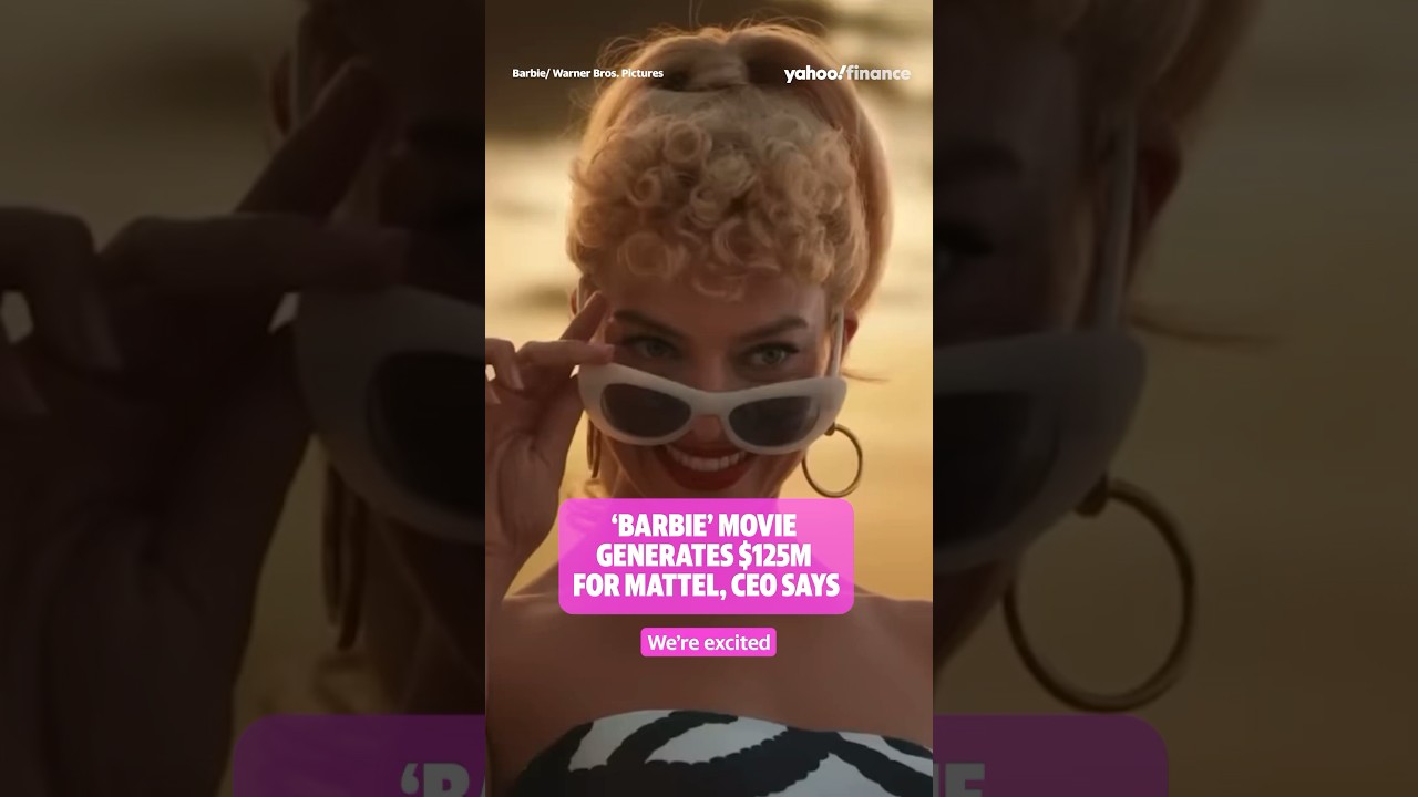 🎀 ‘Barbie’ movie generates $125 million for Mattel, CEO says 💰🍿 