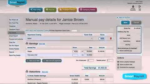SmartPayroll Demo