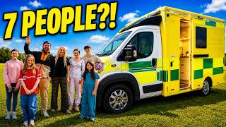 Can A Family Of 7 Live In An Ambulance