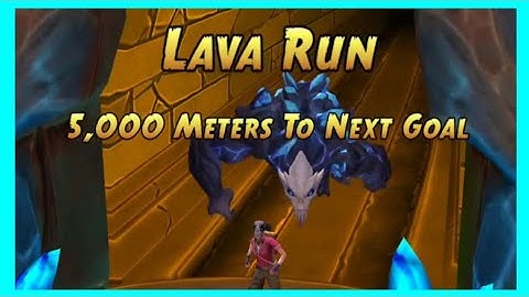 Volcano Island || Temple Run 2 : Global Challenge - LAVA RUN