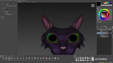 Send characters mudbox sculpting texturing video footage