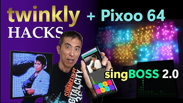 Twinkly app singBOSS 2.0 - Twinkly light Hacks 22