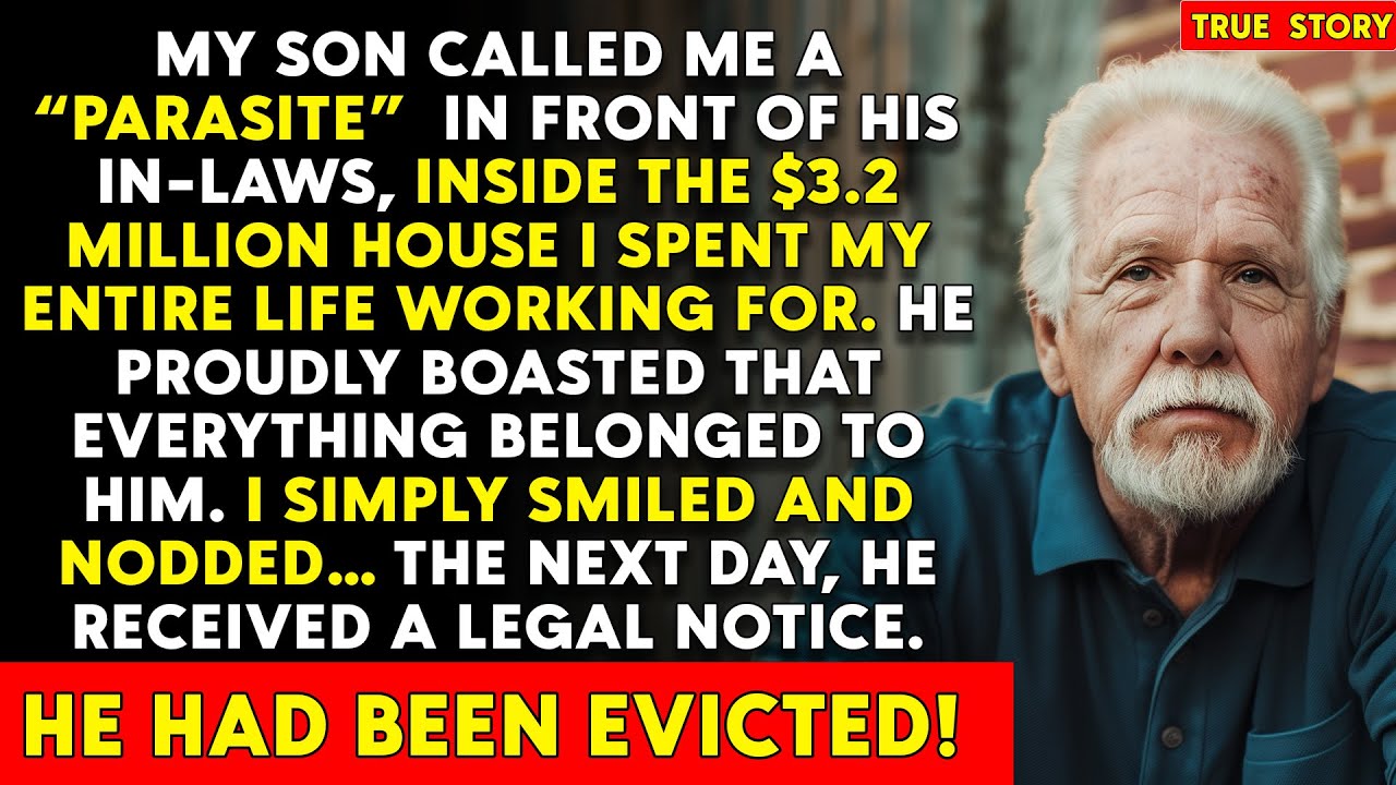 My Son Called Me a “Useless Parasite” — So I Showed Him Who Owns the $3.2M House They Live In