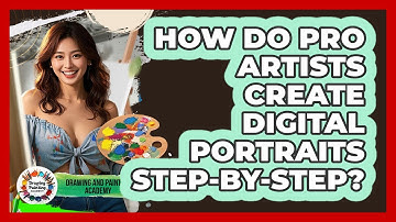 How Do Pro Artists Create Digital Portraits Step-by-step? - Drawing and Painting Academy