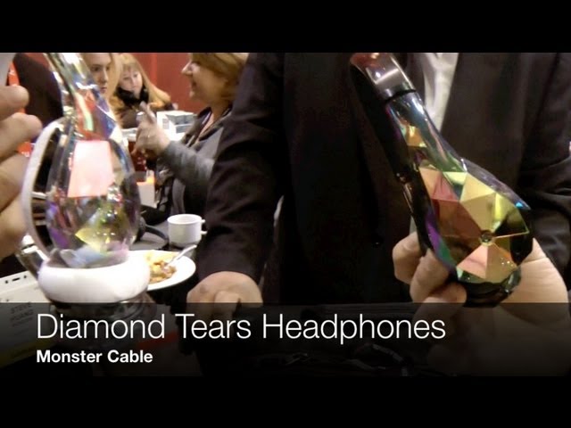 Monster Diamond Tears - Edge Diamondz Headphones at CES 2012 - YouTube
