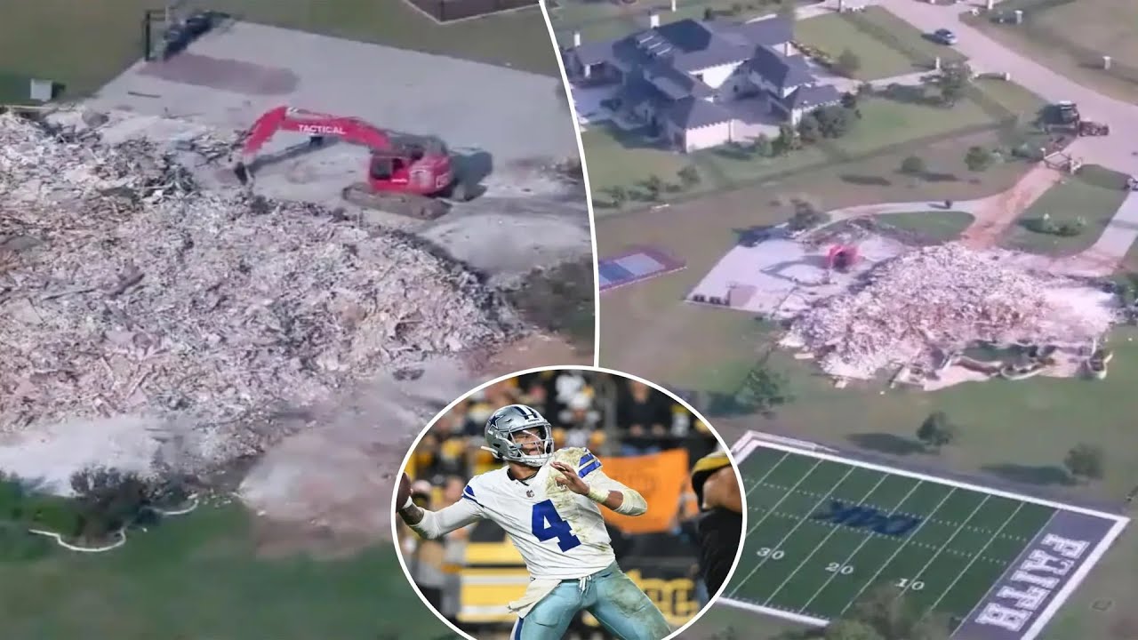 Dak Prescott calls media ‘crazy’ for covering destruction of his $3 million mansion