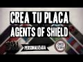 Agents of SHIELD | Crea tu Placa (PSD)