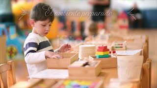 El ambiente preparado del método Montessori.