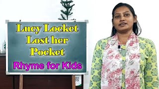 Lucy Locket Lost her Pocket | English Rhymes | Nursery rhymes for kids screenshot 1