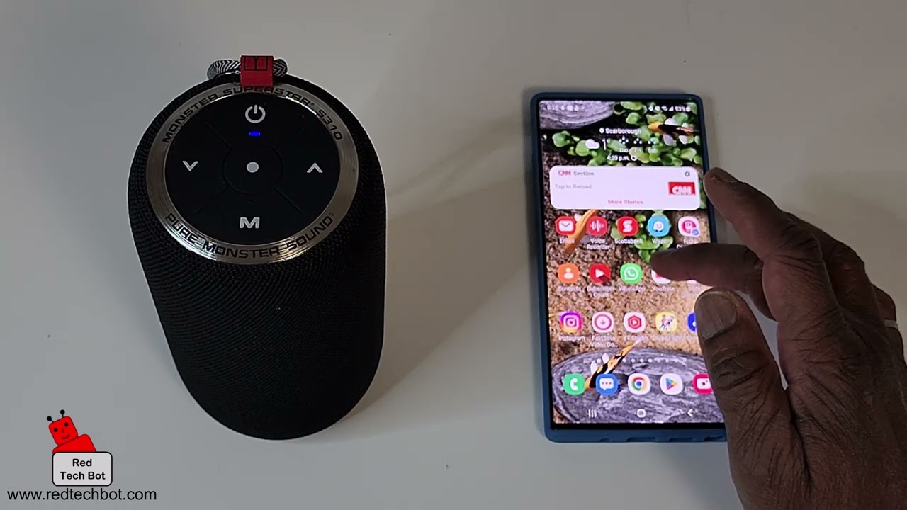 How to Connect the Monster Superstar S310 Bluetooth Speaker to
