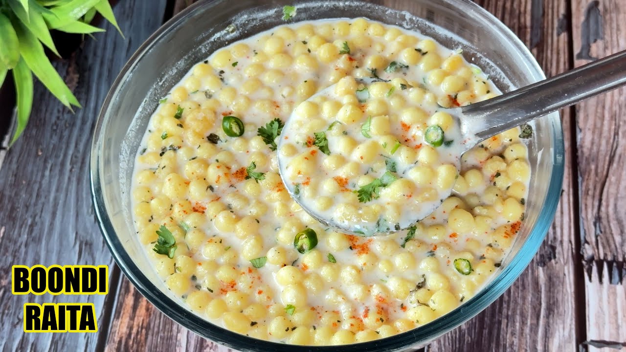 शादी पार्टी में ऐसे बनता है बूंदी का रायता । Boondi Ka Raita | Boondi Rayta Recipe | Raita Recipe