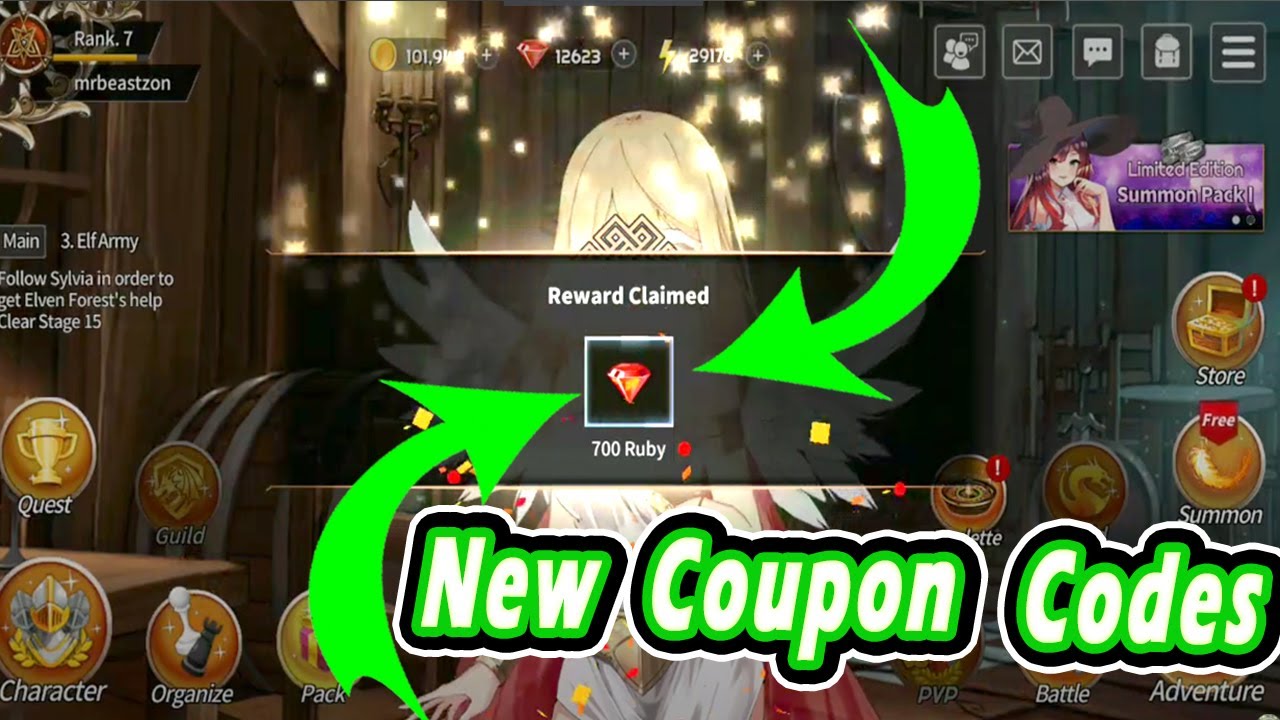 Sword Master New Coupon Code 2021 Sword Master Story New Gift Code