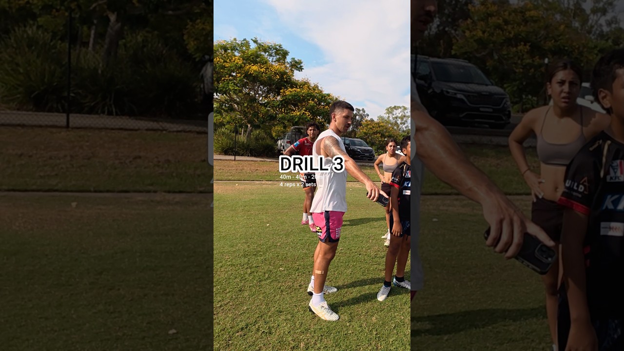 NRL Experience runs Our Training Session 🏉 