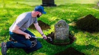 Lifting up James Battles a Civil War Veteran  Restoring Headstones  Preserving History