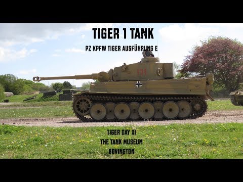 The ONLY real workingTiger 1 Tank in the World - Tiger 131
