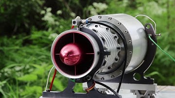 Worlds FIRST axial flow model jet engine