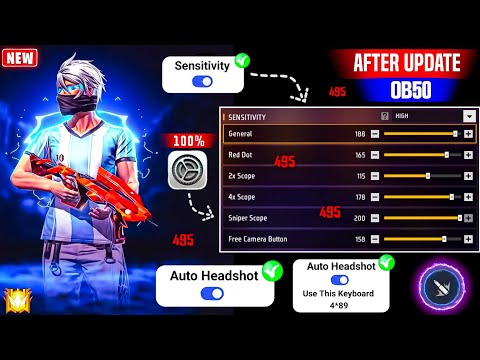 Free Fire OB50 업데이트 후 최적의 헤드샷 설정을 위한 완벽 가이드 | Vortex Gaming