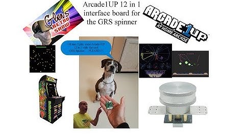 GRS Arcade1UP 12 in 1 Board review. Use the GRS Spinner in your 12 in 1