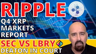 XRP Ripple news today 🚨 LBRY Hearing: Deaton, Congress & Crypto, Ripple Q4 2022 XRP Markets Report