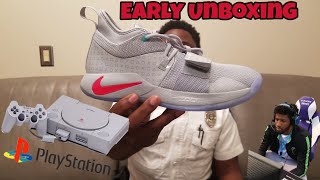 Playstation Nike Pg 2 5 Wolf Grey Unboxing Early Full In Hand Review 4K Video