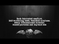 Avenged Sevenfold - Exist [Lyrics on screen] [Full HD]