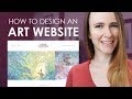 How to Design an ARTIST Portfolio Website