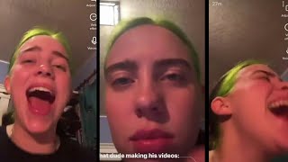 Billie Eilish reacting on BenTellect Triple Facts