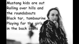 Zella Day Ft.  Baby E  - Mustang Kids Lyrics [HQ]