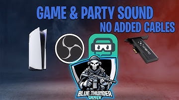 New! How To Capture PS5 Game & Party Chat Audio in OBS and Streamlabs OBS (EASY)