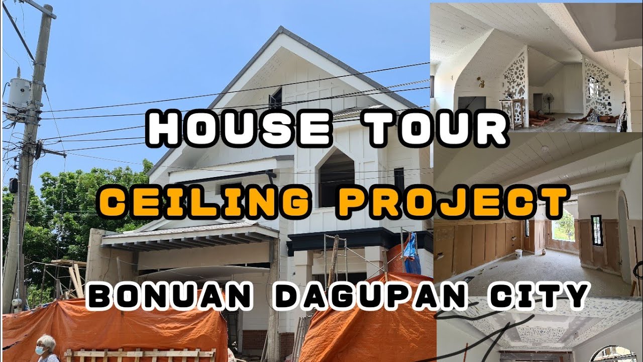 HOUSE TOUR(CEILING PROJECT)San Marino place,Bonuan,Dagupan City YouTube