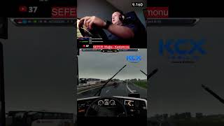 #ets2 travego 2026 otobus modu ile yagmurlu havada surus #canlı #shorts