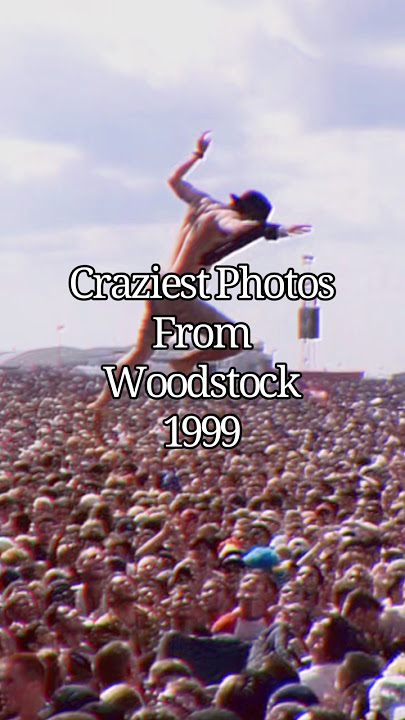 Woodstock 1999 Looked Wild! #past #nostalgia #woodstock #90s #memories