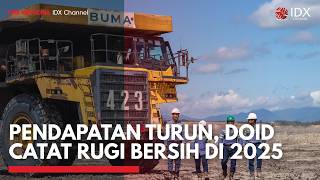 Pendapatan Turun, Doid Catat Rugi Bersih Di 2025 1St Session Closing