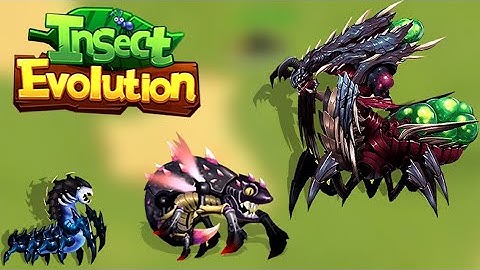 Insect Evolution Full Gameplay Android & IOS ( Part 1200 Advanced : Alien )