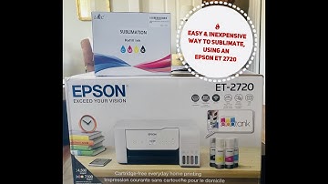 Unboxing Epson ET 2720 & Converting to Sublimation Printer Part 1 of 3