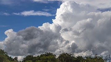 Time lapse of cumulo-nimbus storm cloud.