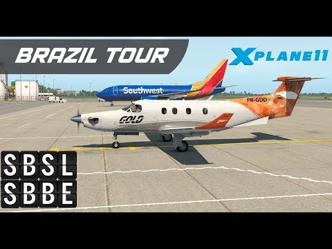 Volta ao Brasil IFR: Voo simulado de SBSL a SBBE no Pilatus PC-12