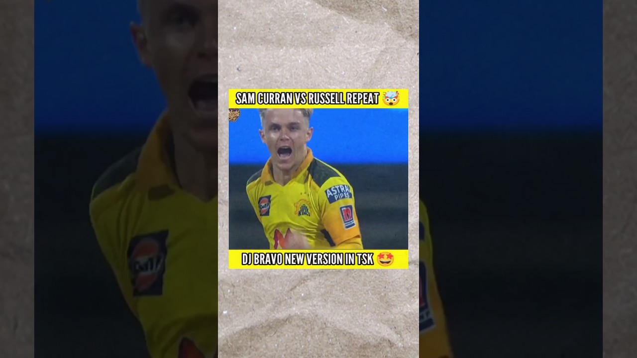 Sam Curran Vs Russell Repeated 🤯 Dj Bravo Mass Bowling 🔥 | CSK VS KKR | IPL 2023