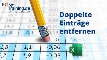 Excel 2019: Doppelte Einträge entfernen