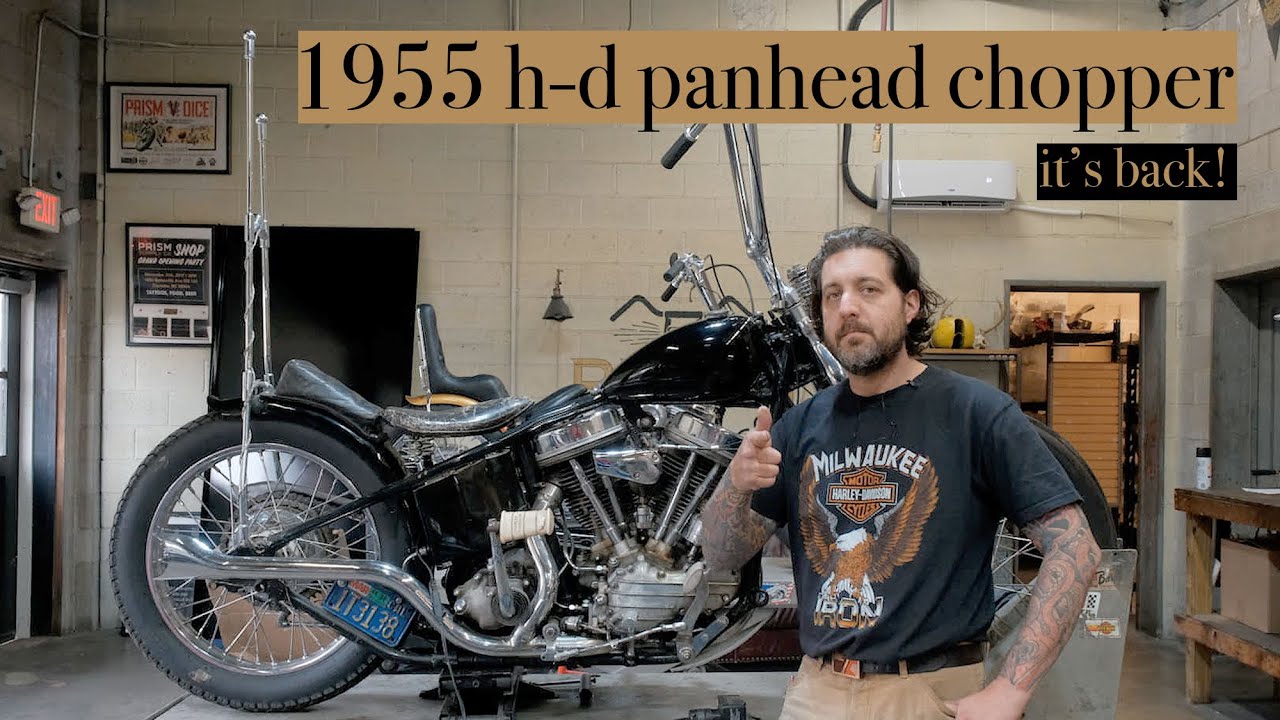 It’s back! | 1955 H-D Panhead Chopper