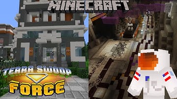 Minecraft Map: Terra Swoop Force part 1 JOURNEY TO THE CENTER OF THE EARTH!