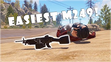 RUST - Easiest M249 of my Life