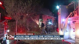One dead in north Tulsa house fire
