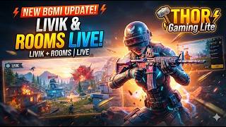 💥 CLASSIC & ROOMS LIVE! 🔴 THOR Gaming Lite LIVE NOW 🔥 #livestream #bgmilivestream screenshot 4