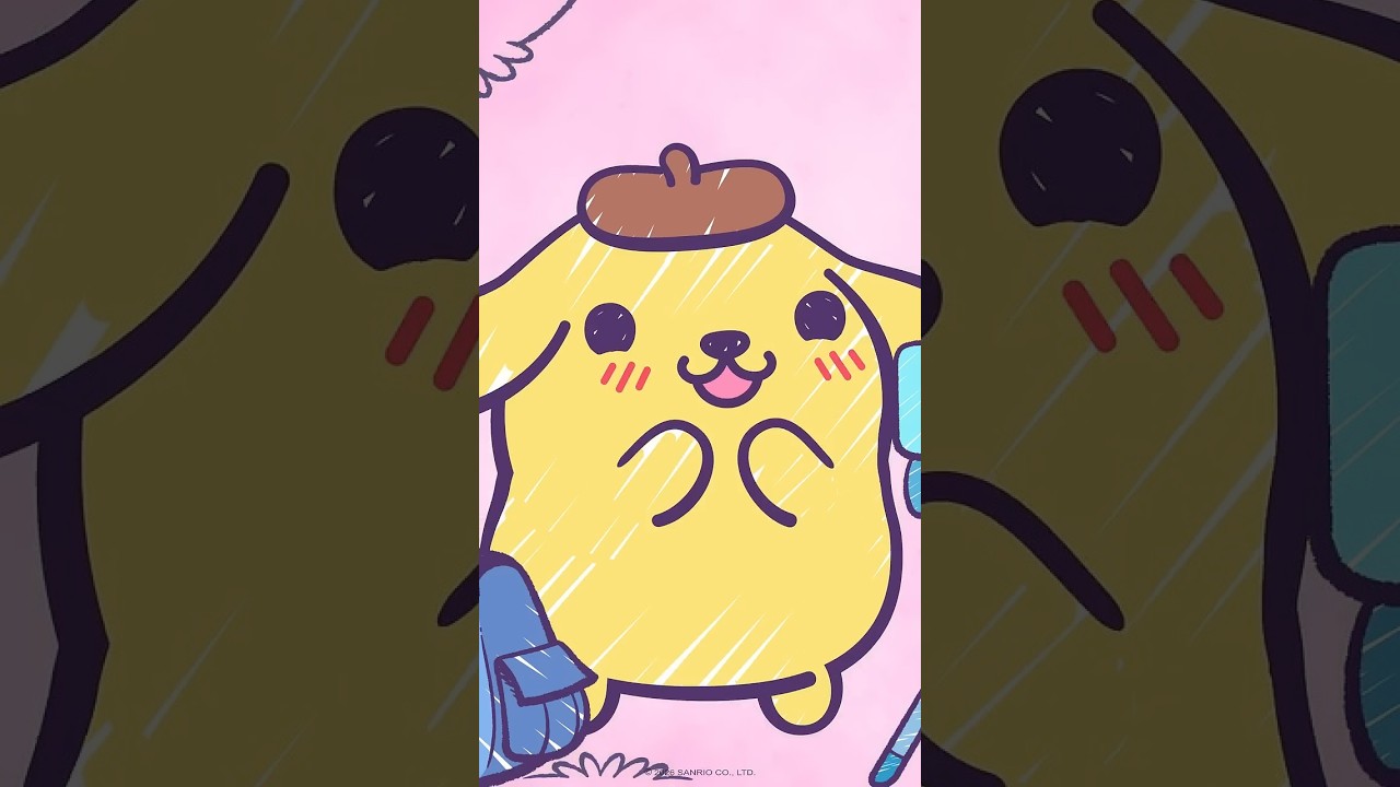 From Sanrio (Official) on Instagram: Pompompurin capturing the moment | YouTube Shorts 📸