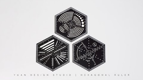 Now on Kickstarter: - Hexagonal ruler 2.0 - redefine your sketch tool