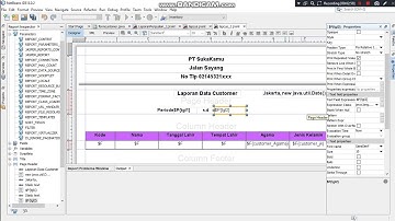 TUTORIAL MEMBUAT PARAMETER TANGGAL DI IREPORT