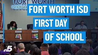 Fort Worth ISD starts first school year under state control with zero teacher vacancies | NBCDFW Update
