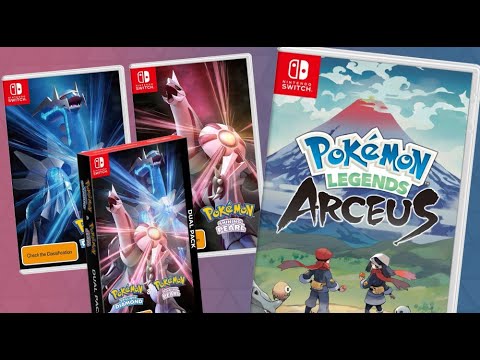 Upcoming: Pokémon Brilliant Diamond and Pokémon Shining Pearl Dual Pack